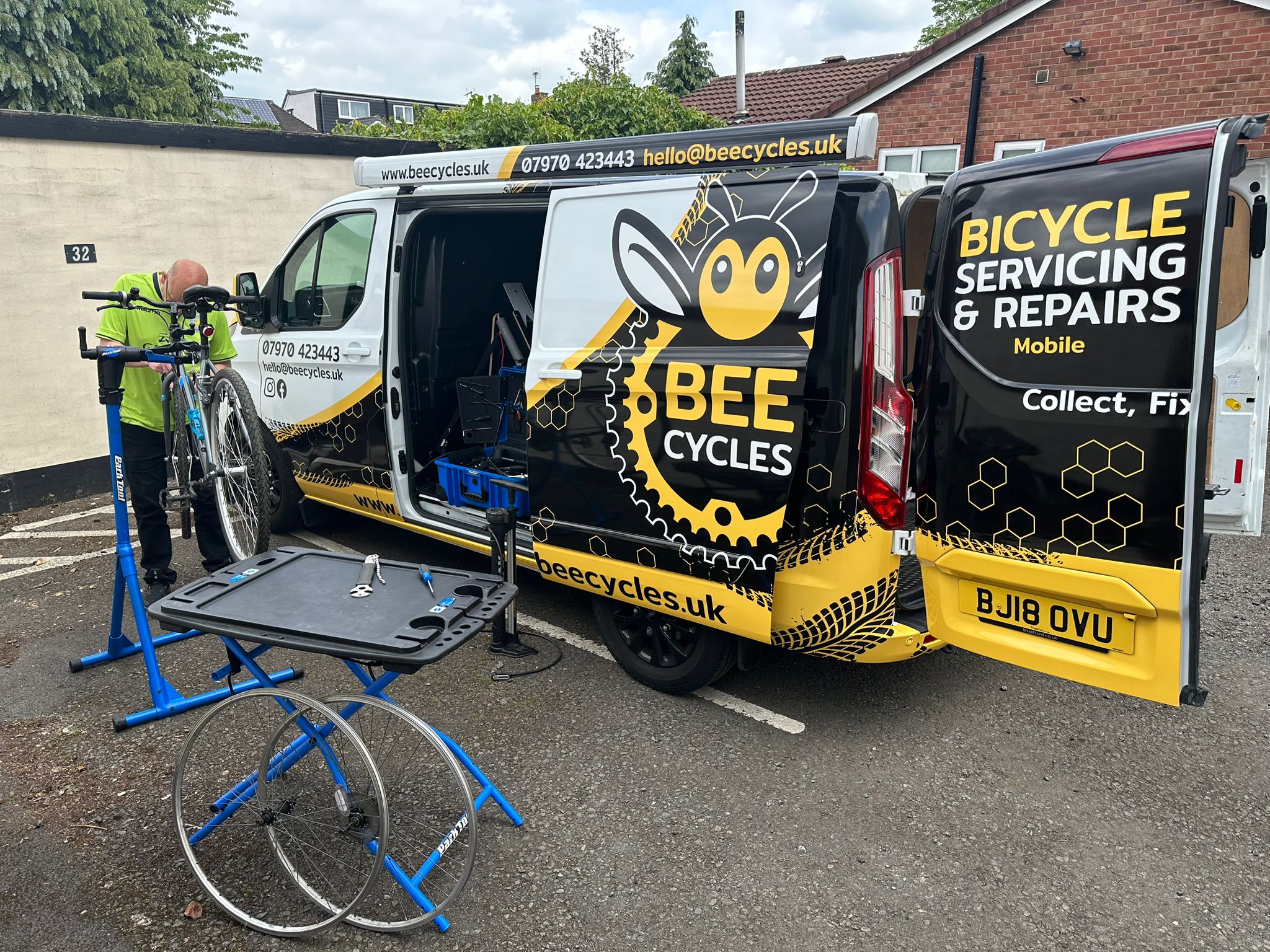 Mobile bike repairs
